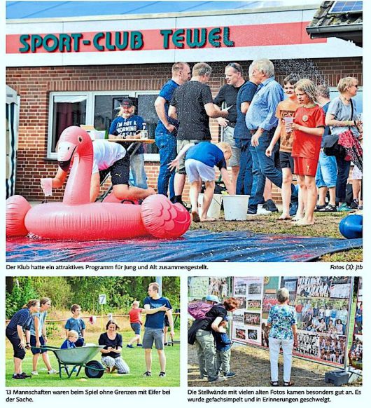 “SCT-Sommerfest” zu “gut 100 Jahre” ein großer Spaß!