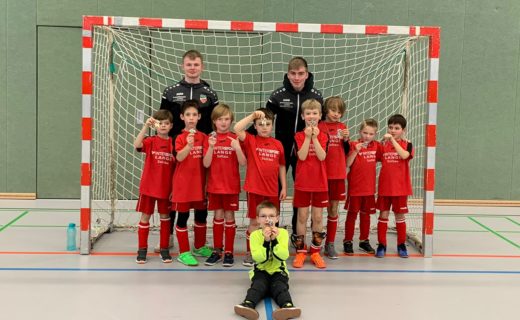 <p>U9 Jugendmannschaft der Spielgemeinschaft TSV Neuenkirchen / SC Tewel</p>