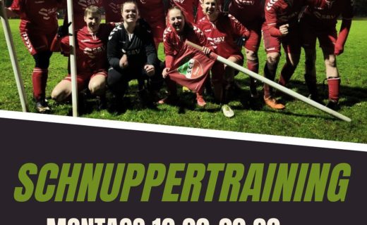 Schnuppertraining beim Frauenfußball
