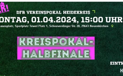Pokalhalbfinale am Ostermontag in Tewel