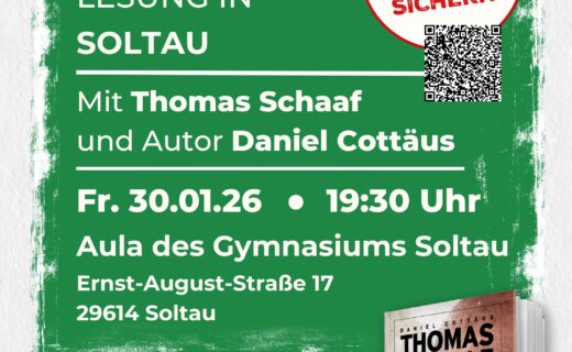 SCT-Förderverein veranstaltet Lesung mit Thomas Schaaf in Soltau