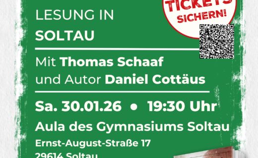 SCT-Förderverein veranstaltet Lesung mit Thomas Schaaf in Soltau