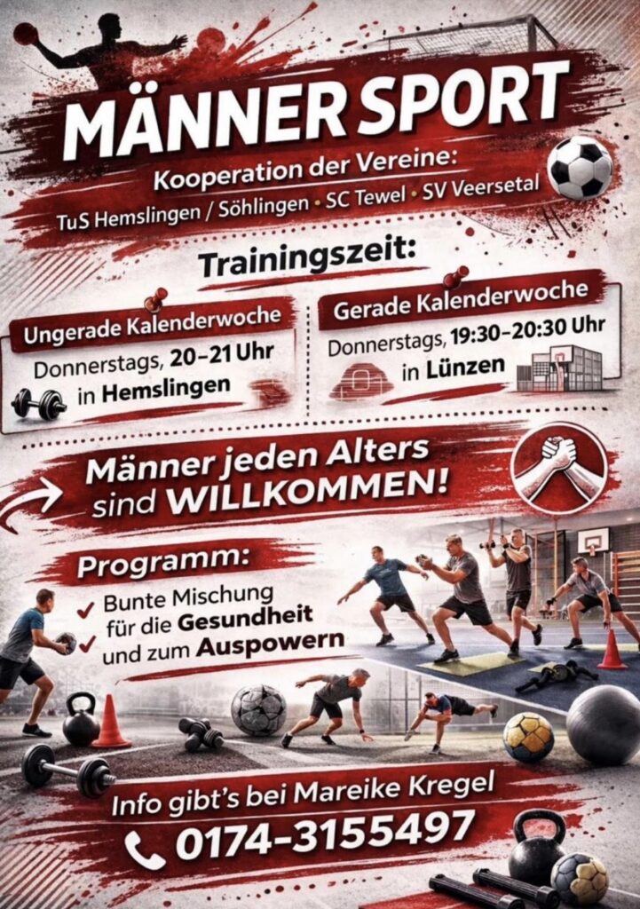 Gymnastik: Kooperative Männersportgruppe heißt Interessierte jederzeit willkommen