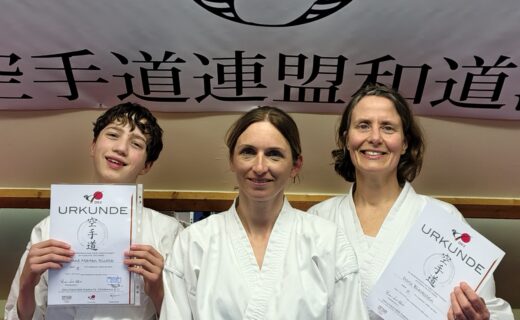 Erfolgreiche Gürtelprüfungen bei SCT-Karateka
