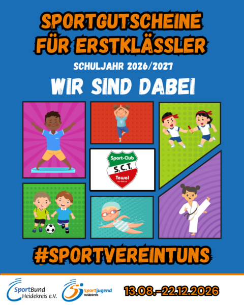 Sportgutscheine für Einschulungskinder