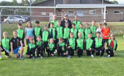 Neue Trainingsanzüge für die U9/U10