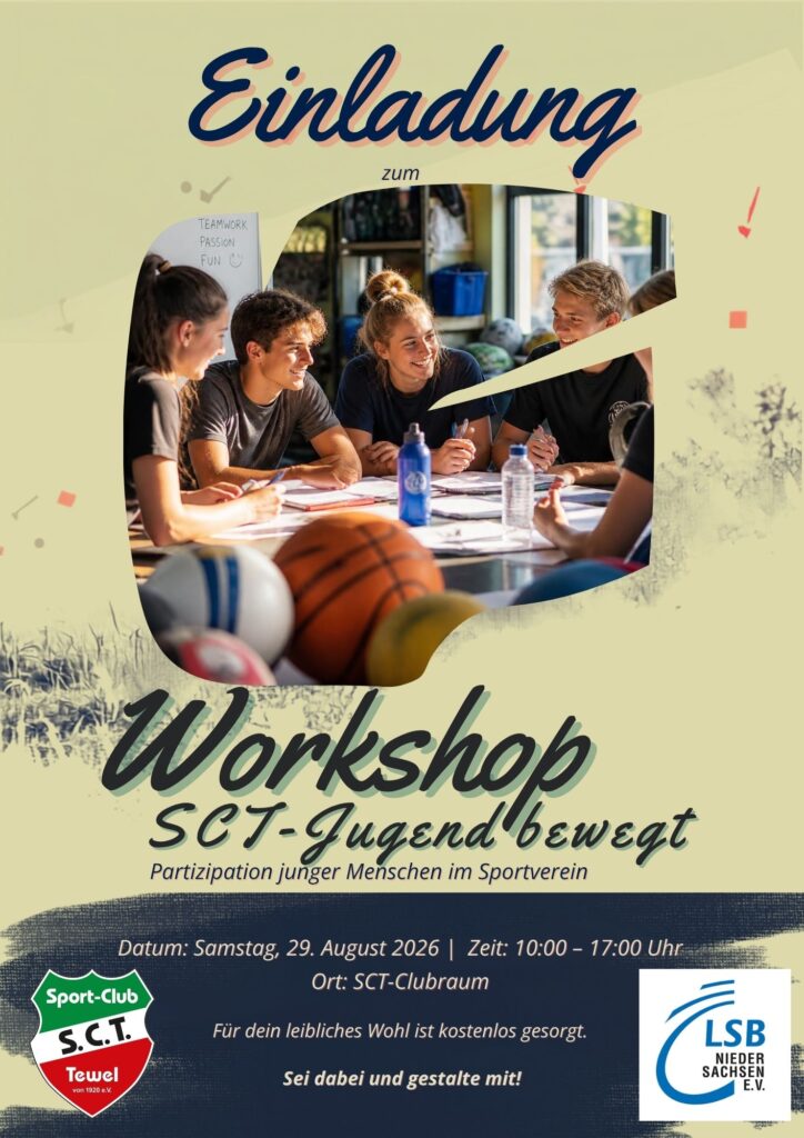 Workshop ‘SCT-Jugend bewegt’