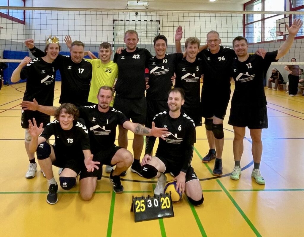 Volleyball: Erfolgreicher Auswärtssieg für die Herren des SC Tewel