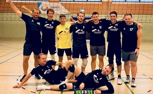 Volleyball: Erfolgreicher Einstand für die Herrenmannschaft des SC Tewel