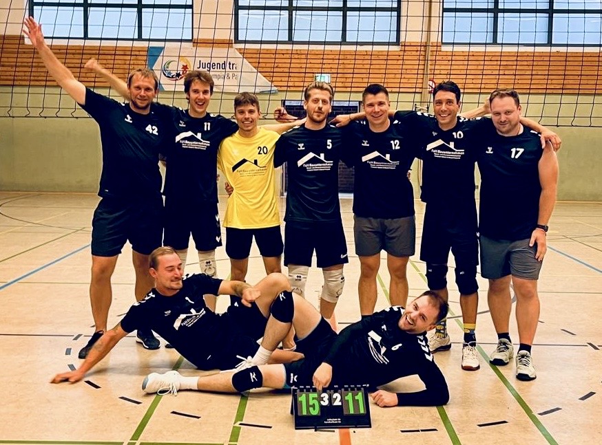 Volleyball: Erfolgreicher Einstand für die Herrenmannschaft des SC Tewel