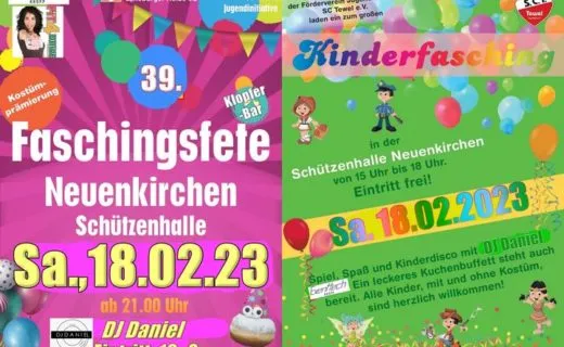 39. Faschingsfete