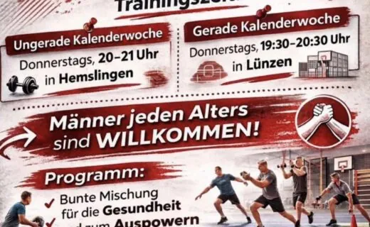 Gymnastik: Kooperative Männersportgruppe heißt Interessierte jederzeit willkommen